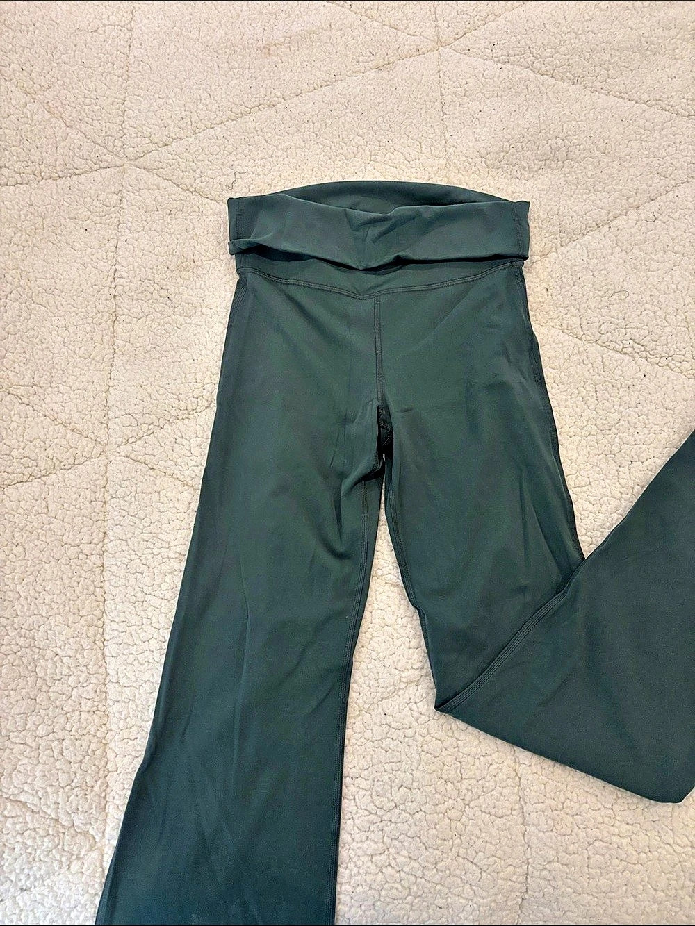 Alo fold-over yoga pants